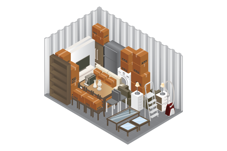 3D Storage Units 10x15