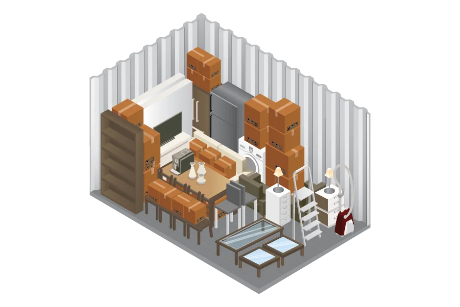 3D Storage Units 10x15