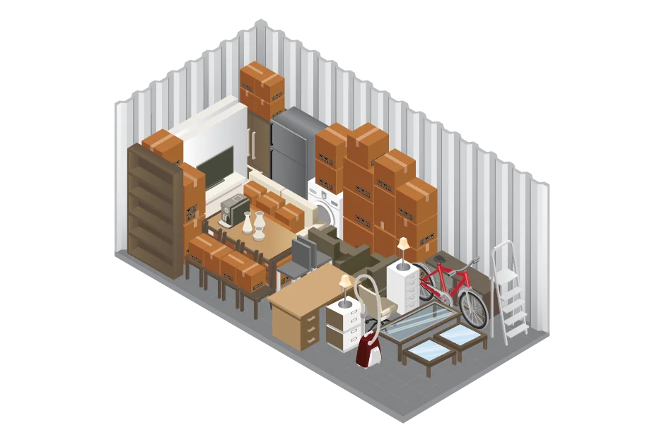 3D Storage Units 10x20